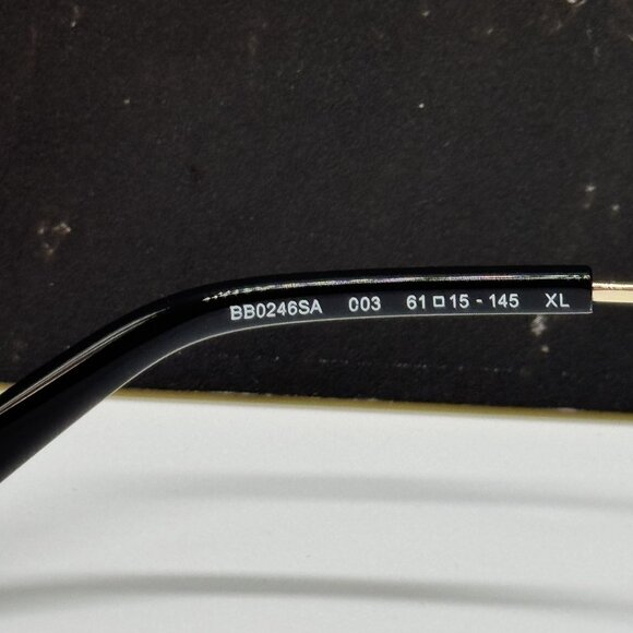 NEW BALENCIAGA SUNGLASSES UNISEX BALENCIAGA BB0246SA 003 EYEWEAR main image 6